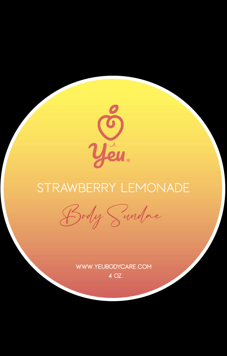 Strawberry Lemonade Body Sundae